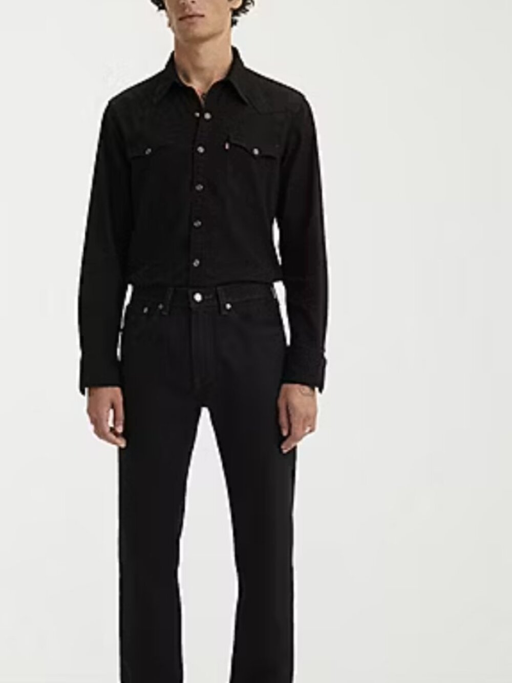 LEVI'S MEN'S 505 STRAIGHT REGULAR FIT JEANS (40/30)